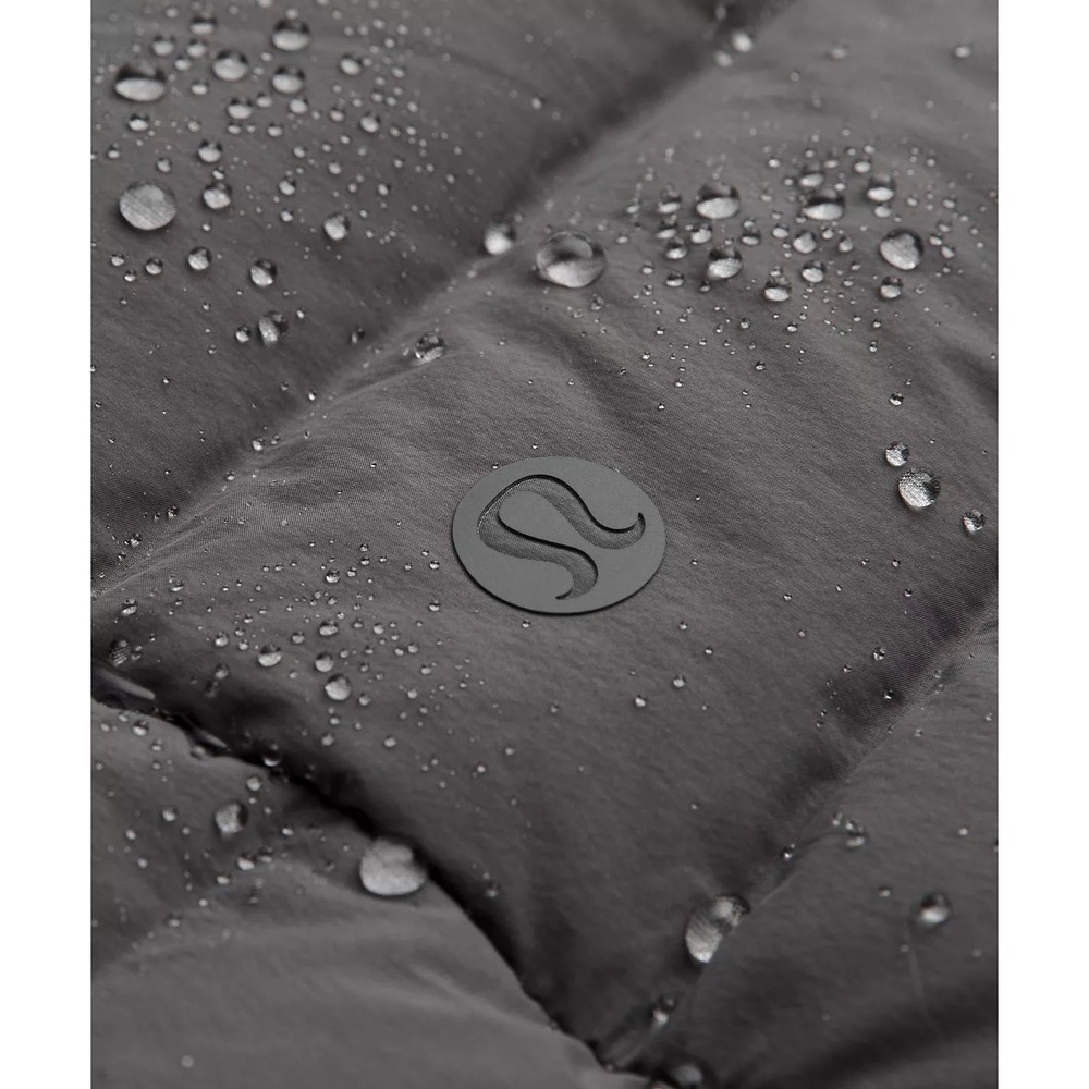 Lululemon Mens Size Large Navigation Down Vest Evolve Onyx Gray Puffer New - Picture 3 of 13